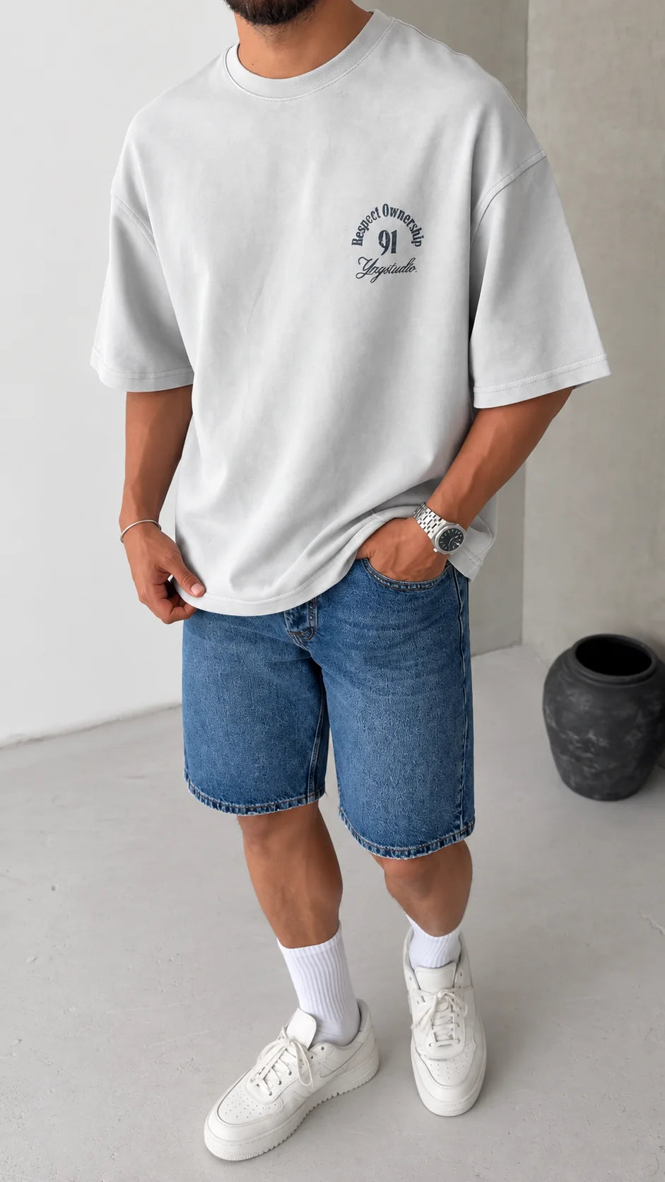 Respect 91 Oversized Washed T-Shirt