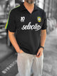 Two-Thread T-Shirt with Brazil Emblem - 2
