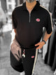 Black Champ Half-Zip T-Shirt - 3