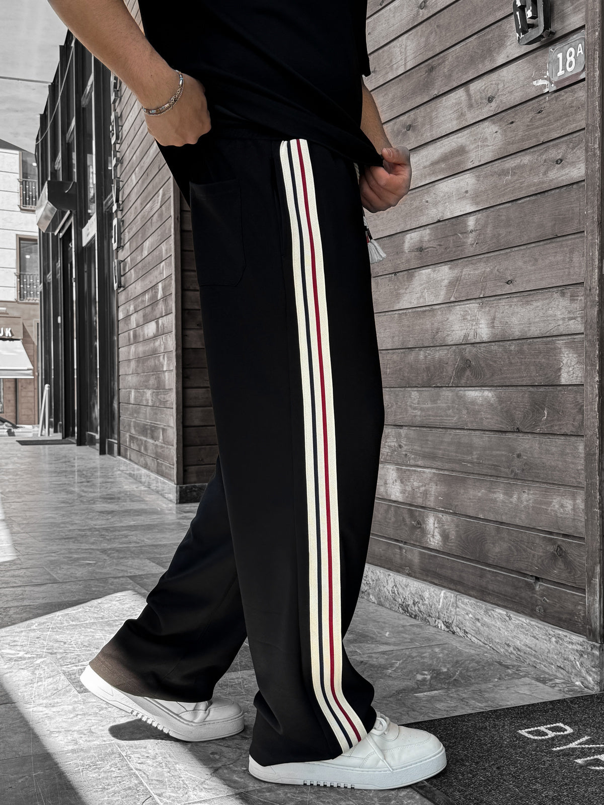 Black Champ Tracksuit set