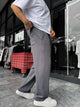 Anthracite Lycra Baggy Sweatpants - 2