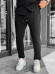 Front-Seam Drawstring Trousers - 1