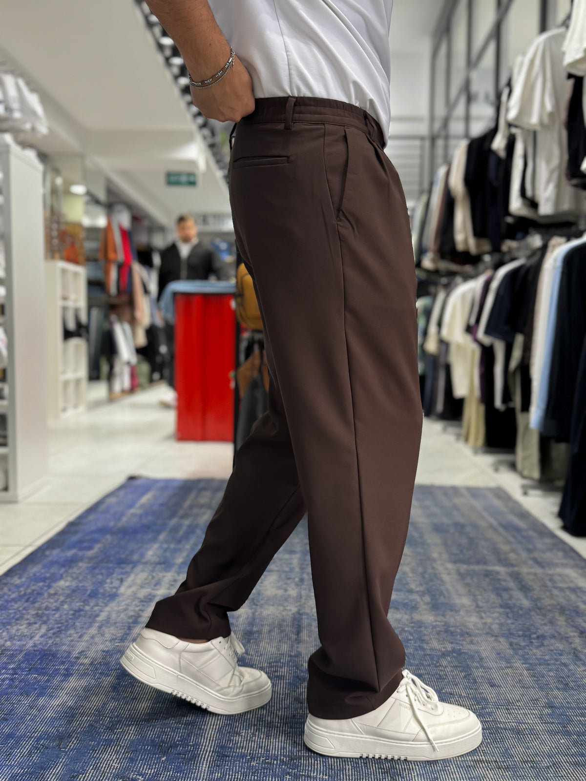 Double Pleated Baggy Pants