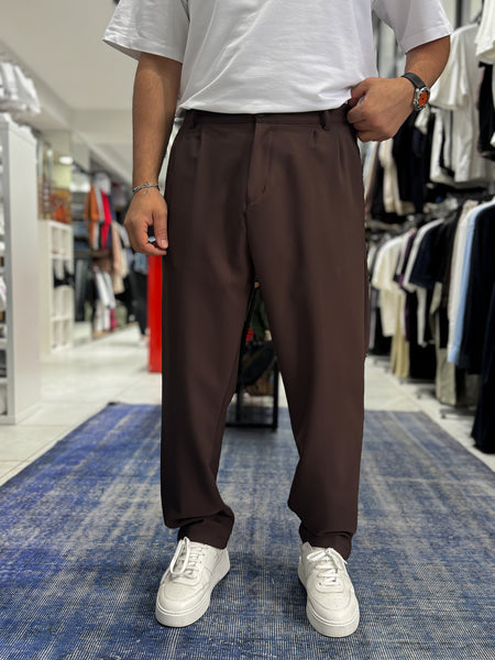 Double Pleated Baggy Pants