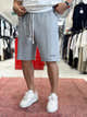 Embossed Washed Shorts