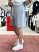 Embossed Washed Shorts - 3
