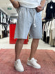 Embossed Washed Shorts - 2