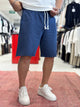 Embossed Washed Shorts - 6