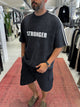 Stronger Print Washed Boxy Fit T-Shirt - 2