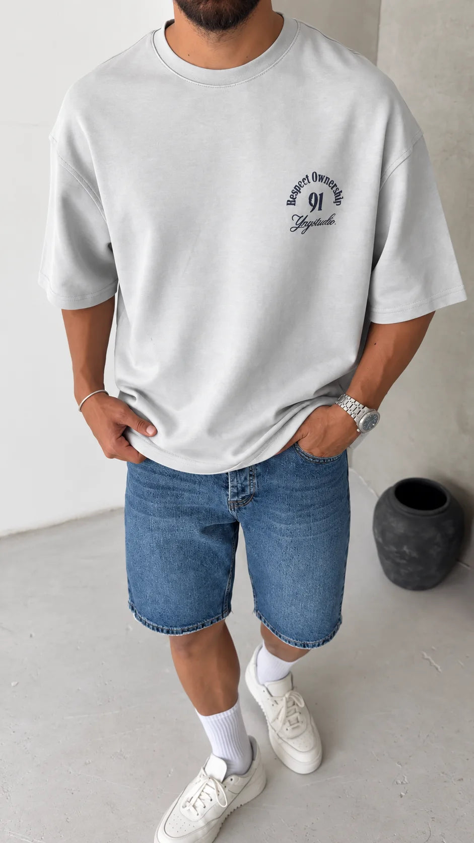 Respect 91 Oversized Washed T-Shirt